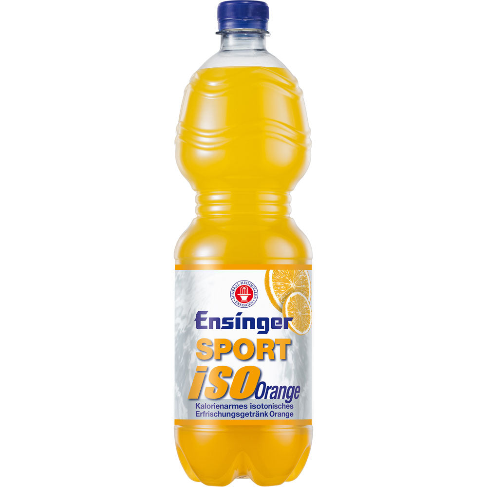 Ensinger Sport Iso Orange PET 9x 1 Liter (MEHRWEG)