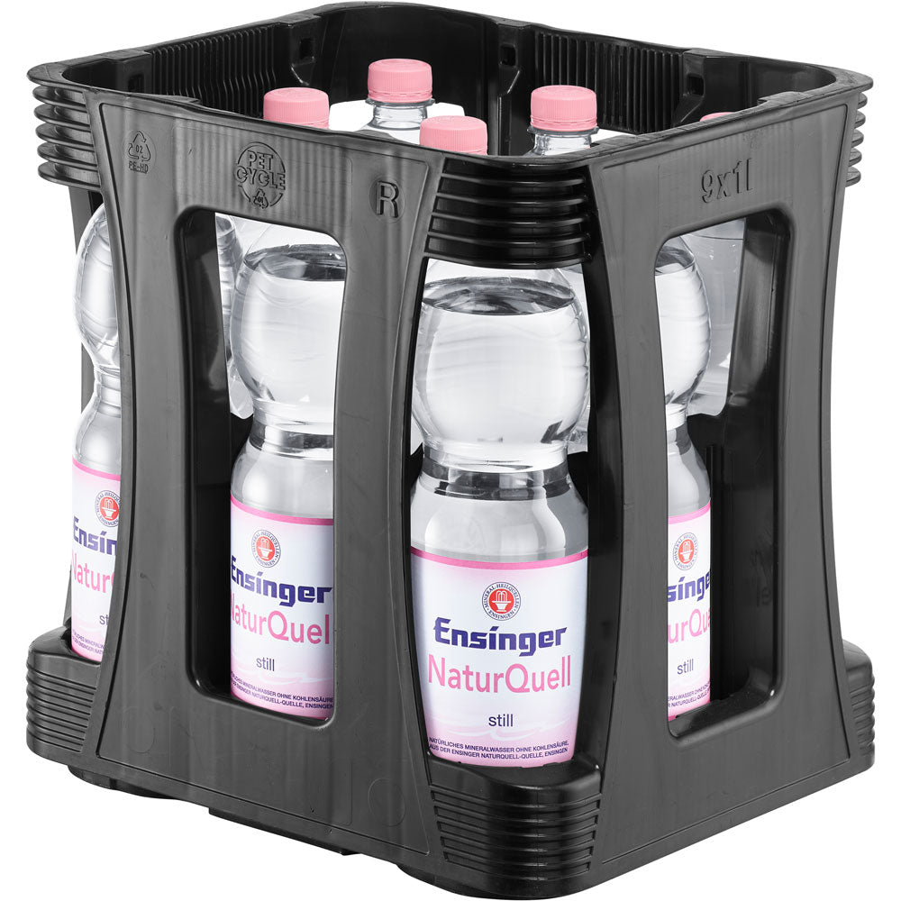 Ensinger NaturQuell Still PET 9x 1 Liter (EINWEG)