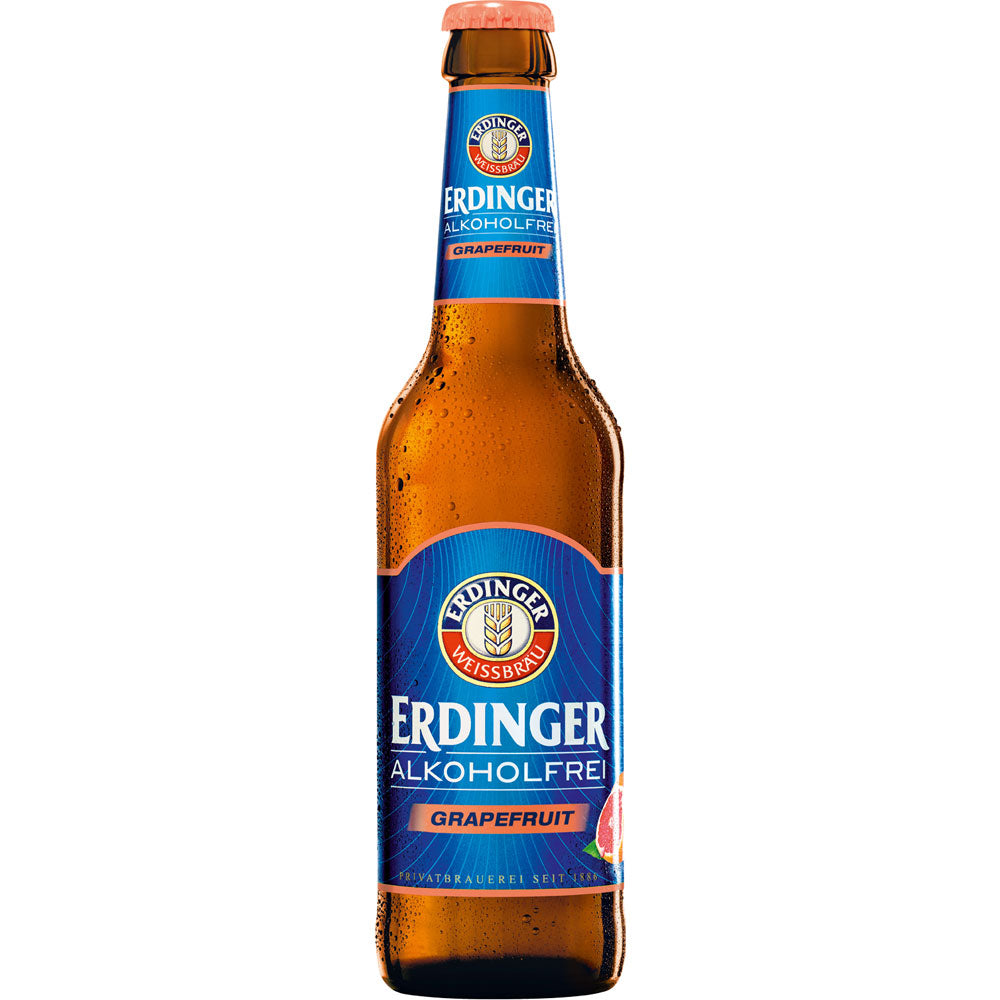 Erdinger Alkoholfrei Grapefruit 24x 0,33 Liter (MEHRWEG)