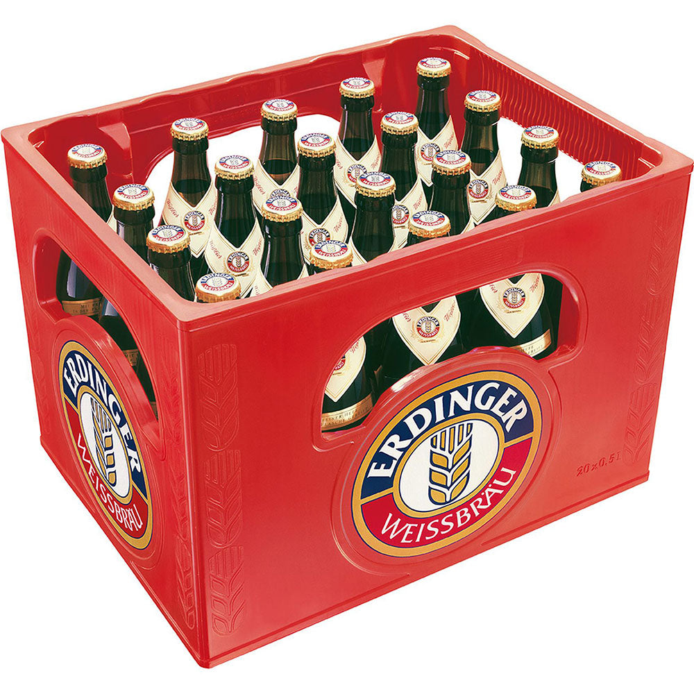 Erdinger Hefe Hell 20x 0,5 Liter (MEHRWEG)