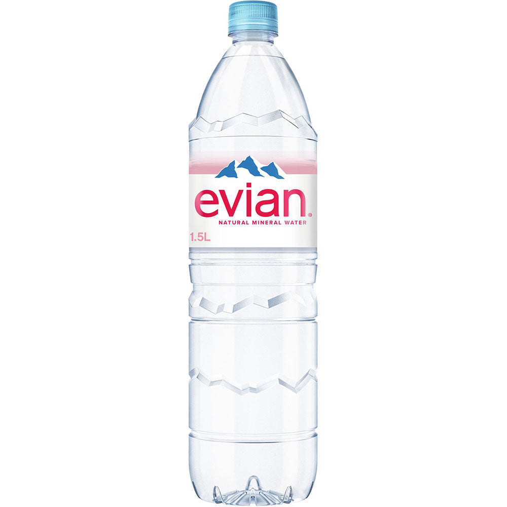 Evian Naturelle PET 6x 1,5 Liter (EINWEG)