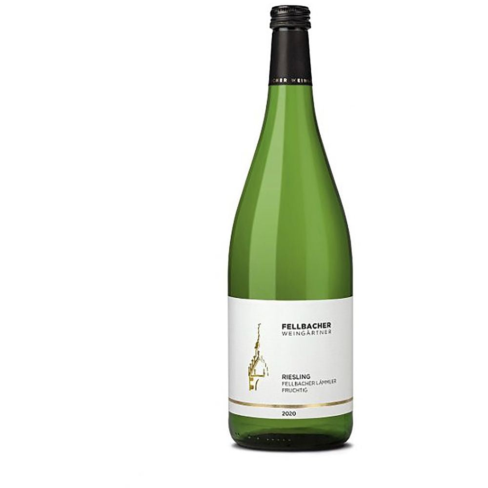 Fellbacher Lämmler Riesling feinherb 12x 1 Liter (MEHRWEG)