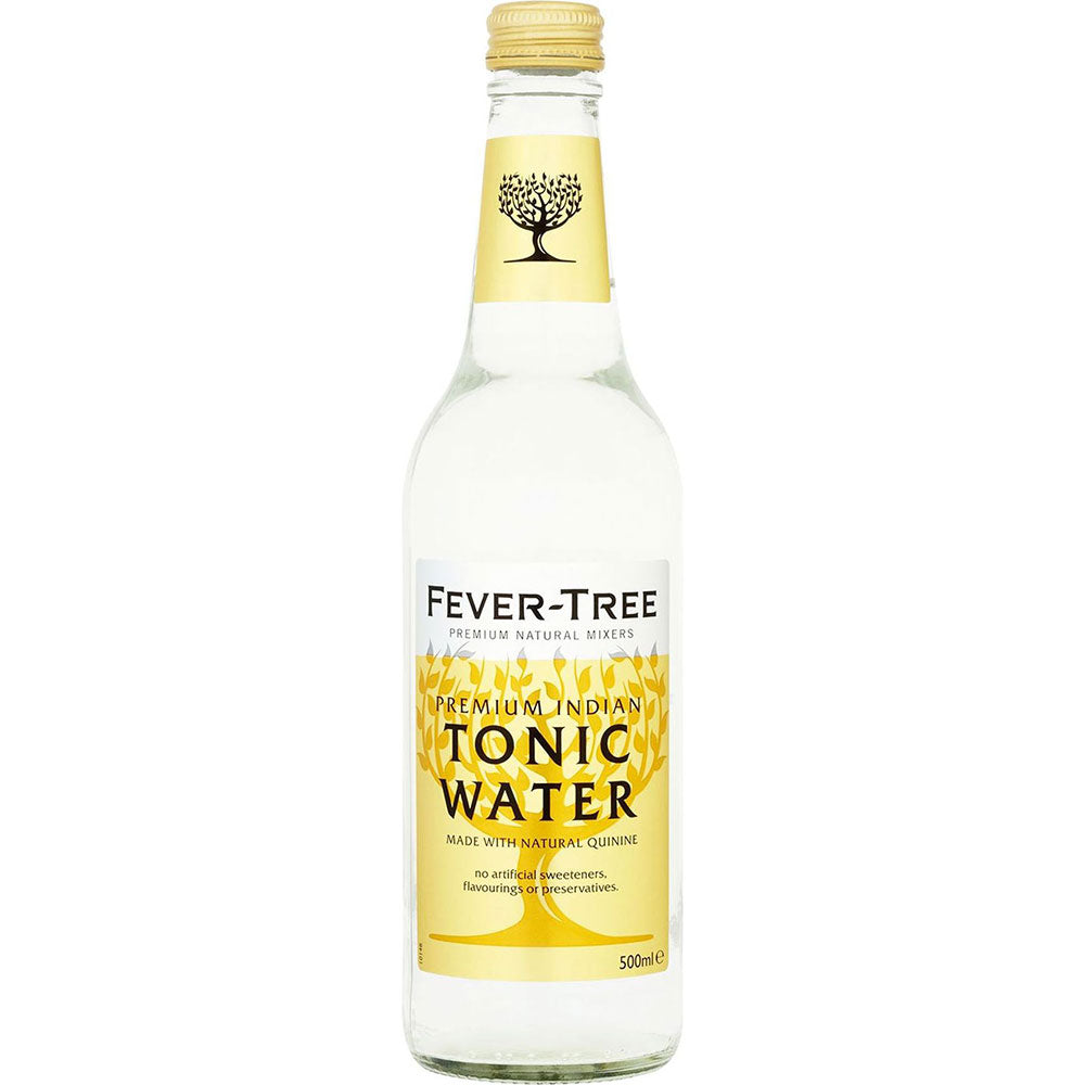Fever-Tree Indian Tonic Water 8x 0,5 Liter (MEHRWEG)