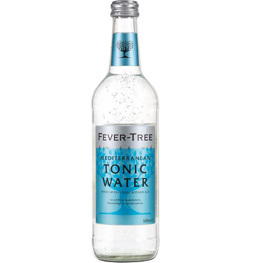 Fever-Tree Mediterranean Tonic Water 8x 0,5 Liter (MEHRWEG)