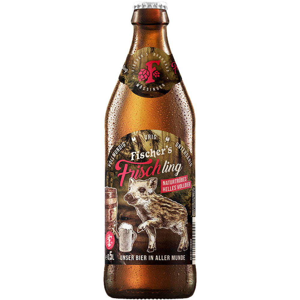 Fischer's Frischling Naturtrübes Vollbier 20x 0,5 Liter (MEHRWEG)