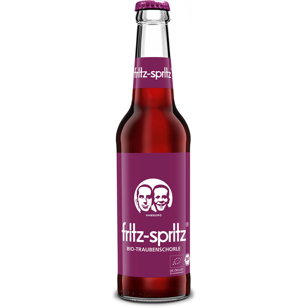 Fritz Spritz Bio Traubensaftschorle 24x 0,33 Liter (MEHRWEG)