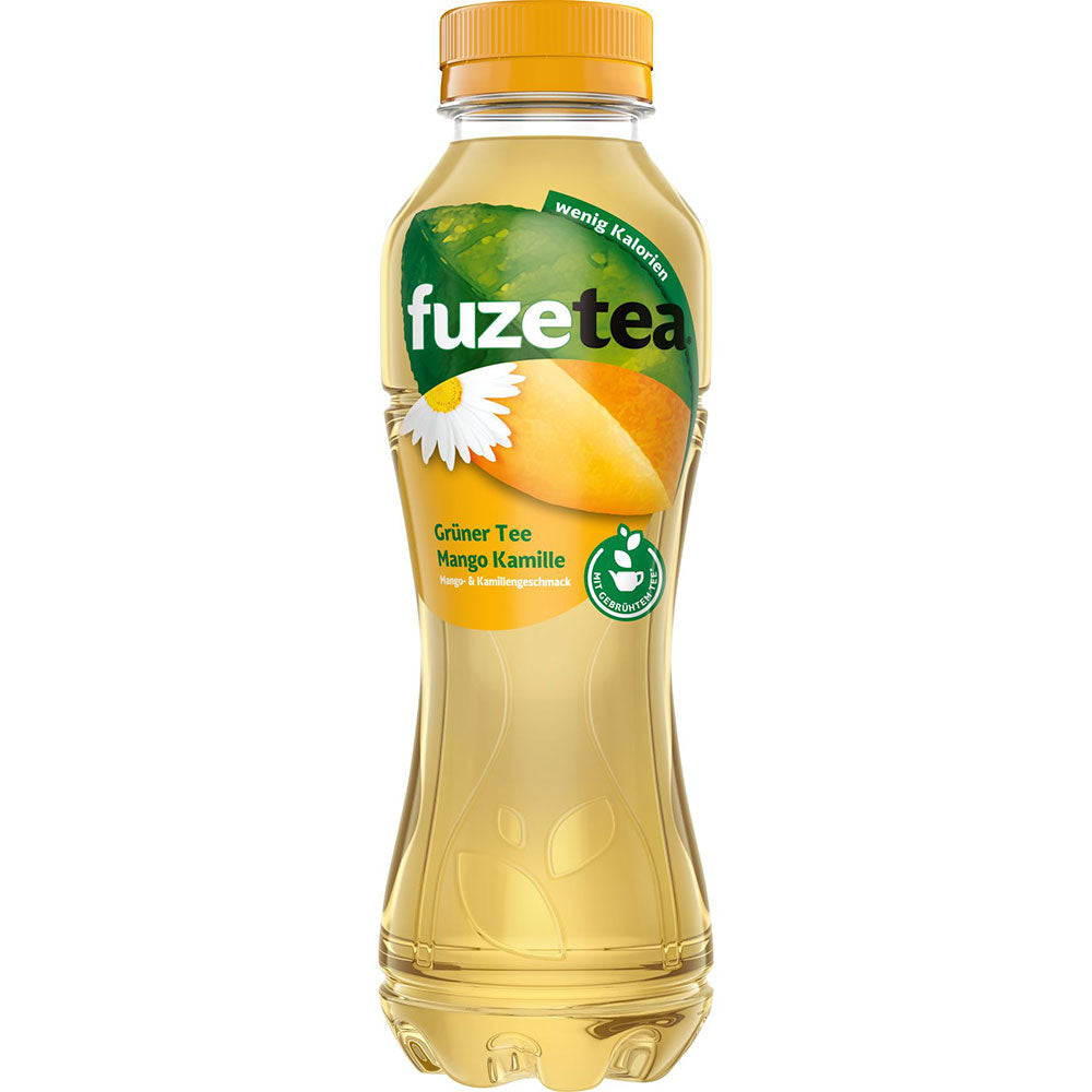 Fuze Tea Grüner Tee Mango Kamille Eistee PET 12x 0,4 Liter (EINWEG)