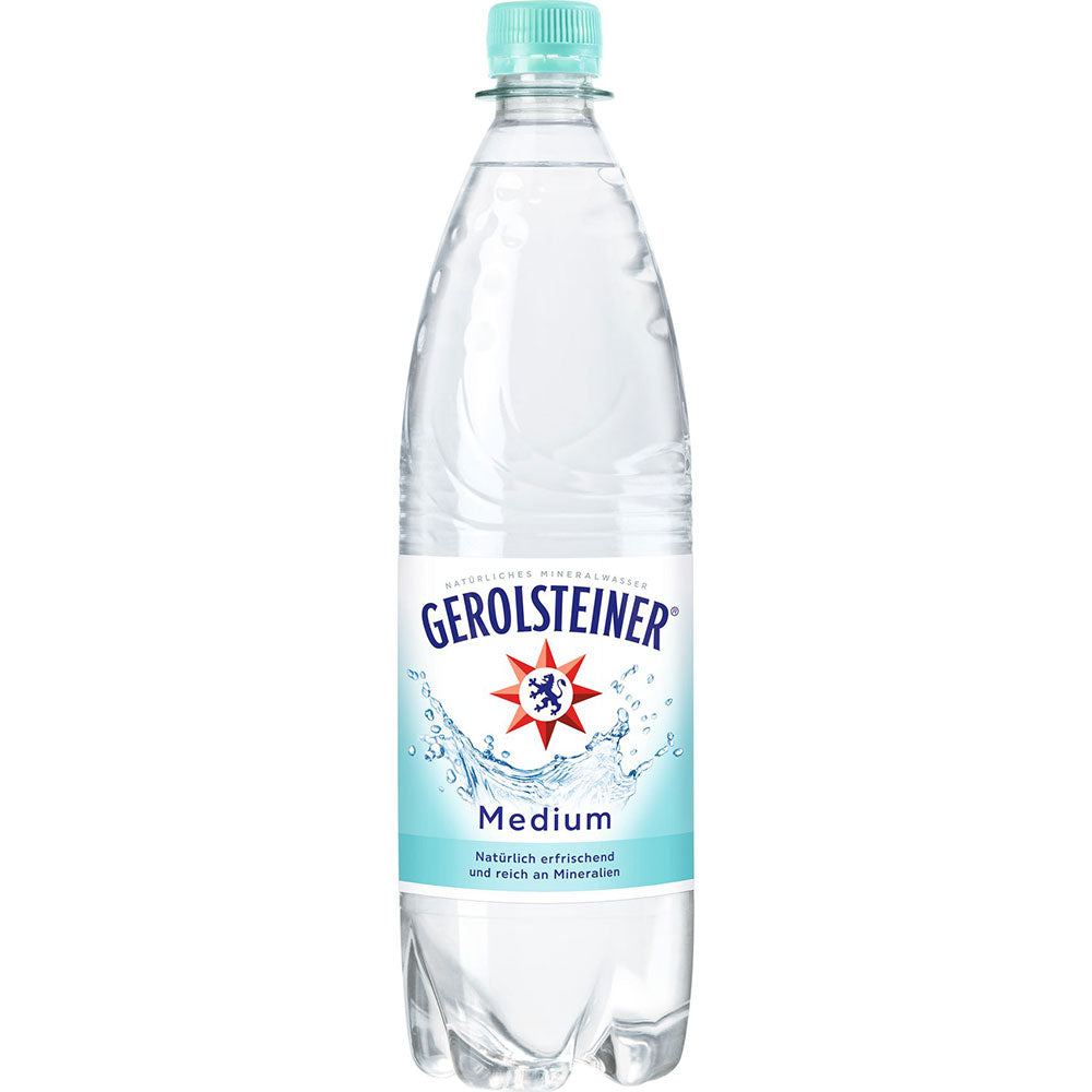 Gerolsteiner Medium Stille Quelle PET 12x 1 Liter (MEHRWEG)