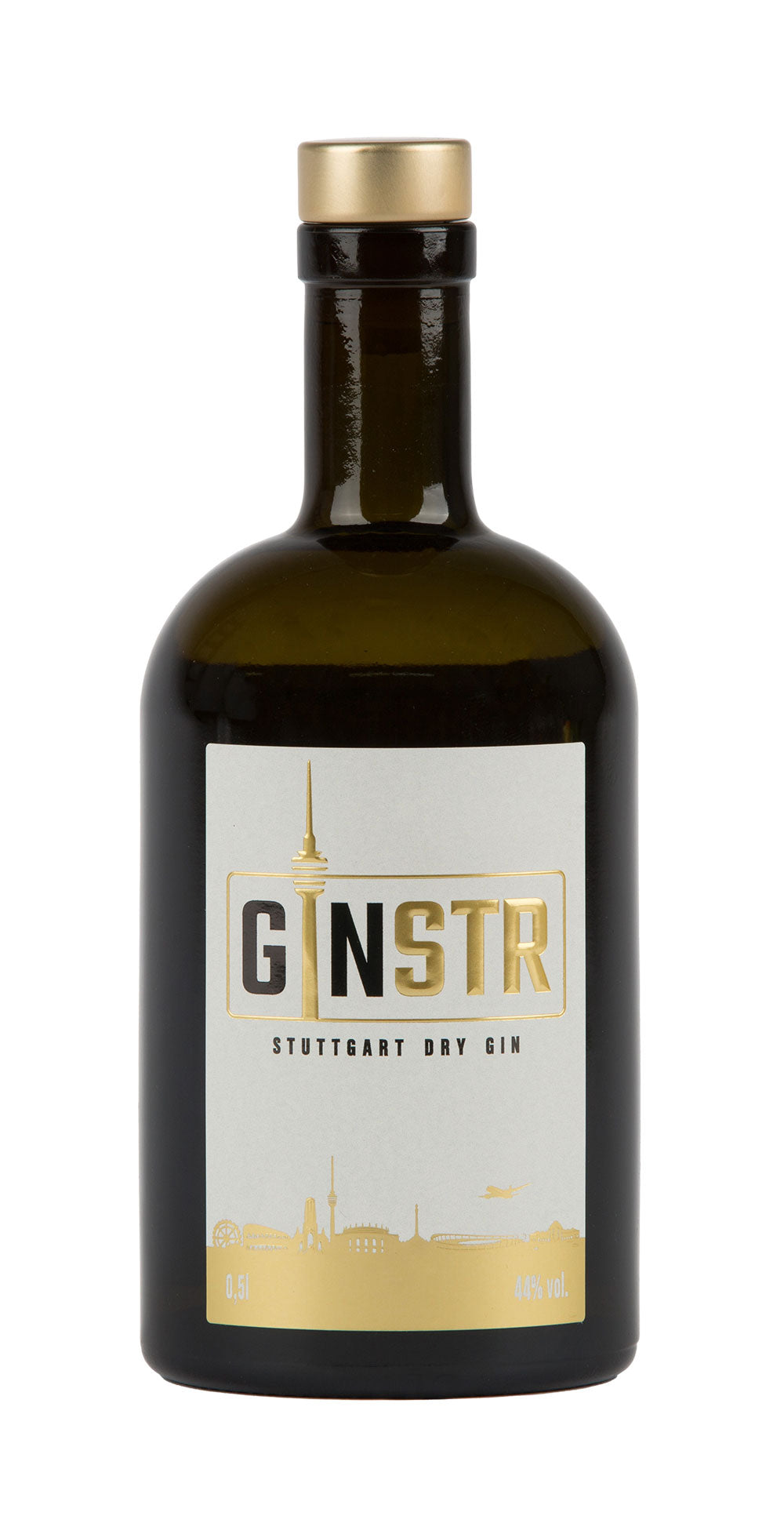 GINSTR - Stuttgart Dry Gin 44% 0,5 Liter