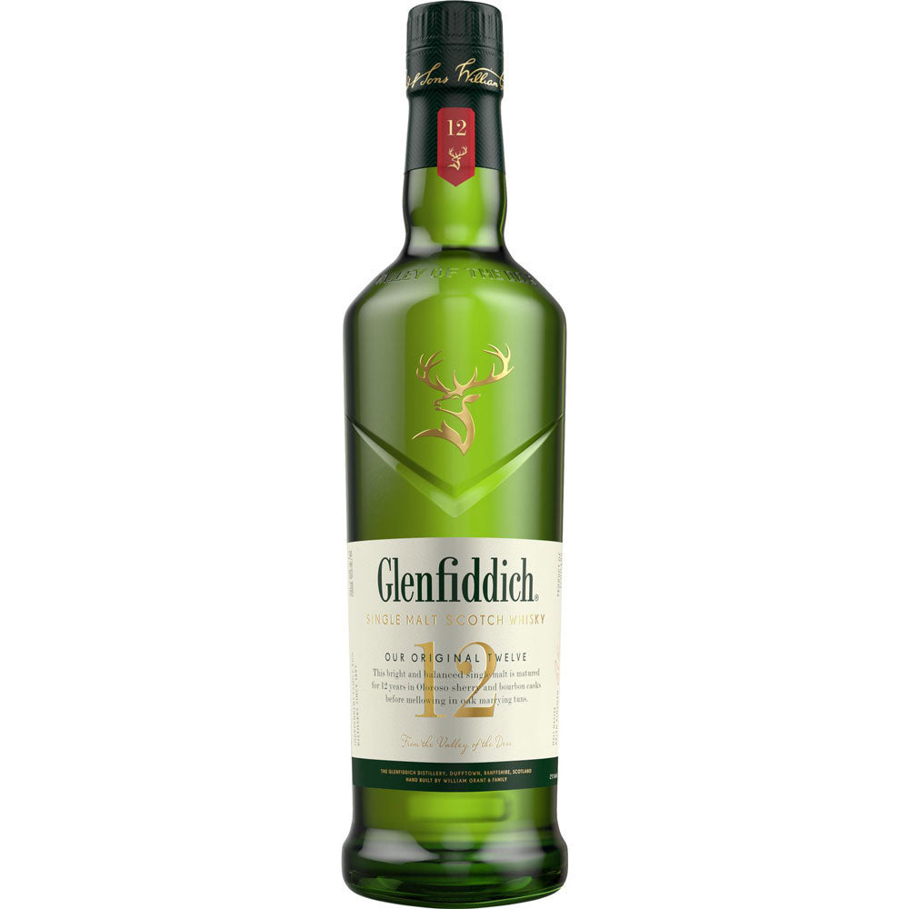 Glenfiddich 12 Jahre Single Malt Scotch Whisky 40% 0,7 Liter
