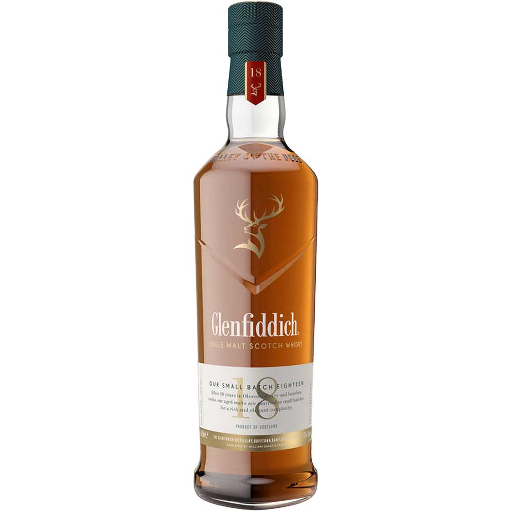 Glenfiddich 18 Jahre Single Malt Scotch Whisky 40% 0,7 Liter