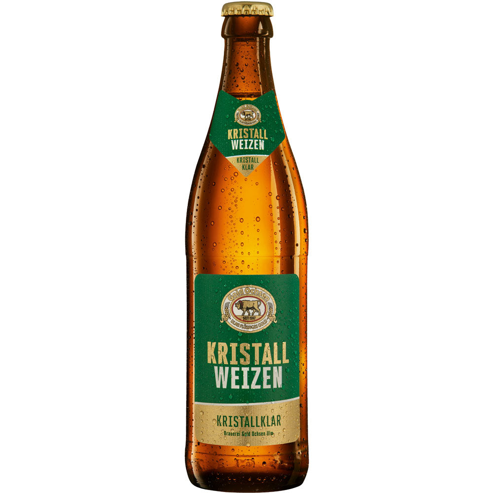 Gold Ochsen Kristallweizen 20x 0,5 Liter (MEHRWEG)
