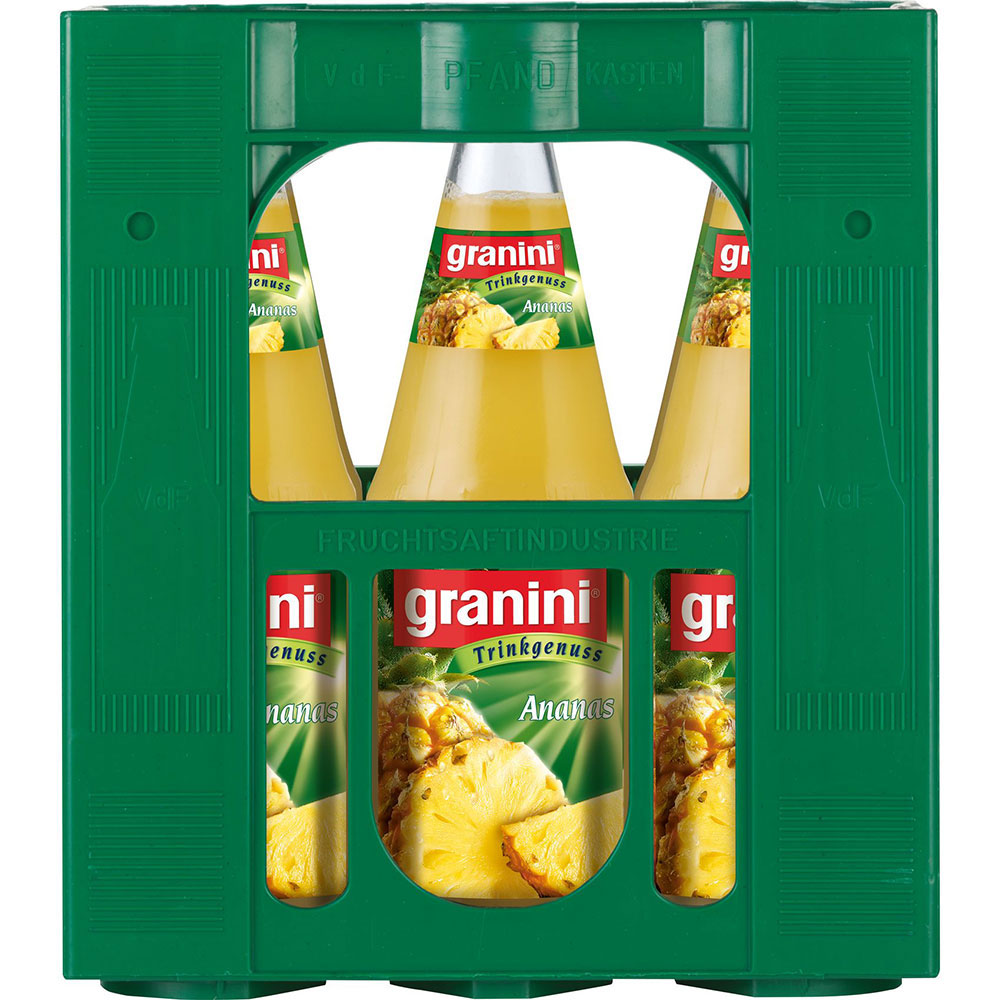 Granini Ananassaft 6x 1 Liter (MEHRWEG)
