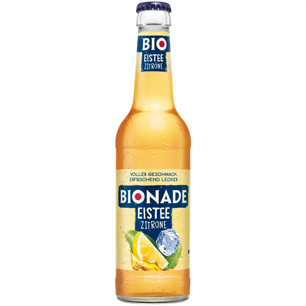 Bionade Eistee Zitrone 12x 0,33 Liter (MEHRWEG)