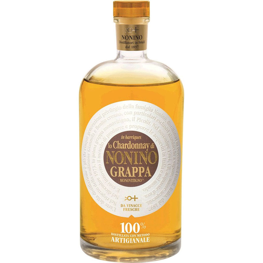 Nonino Distillatori Grappa Lo Chardonnay Monovitigno 41% 0,7 Liter