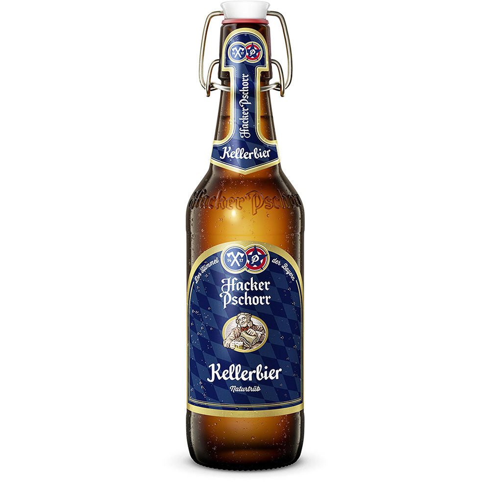 Hacker-Pschorr Naturtrübes Kellbier Bügel 20x 0,5 Liter (MEHRWEG)