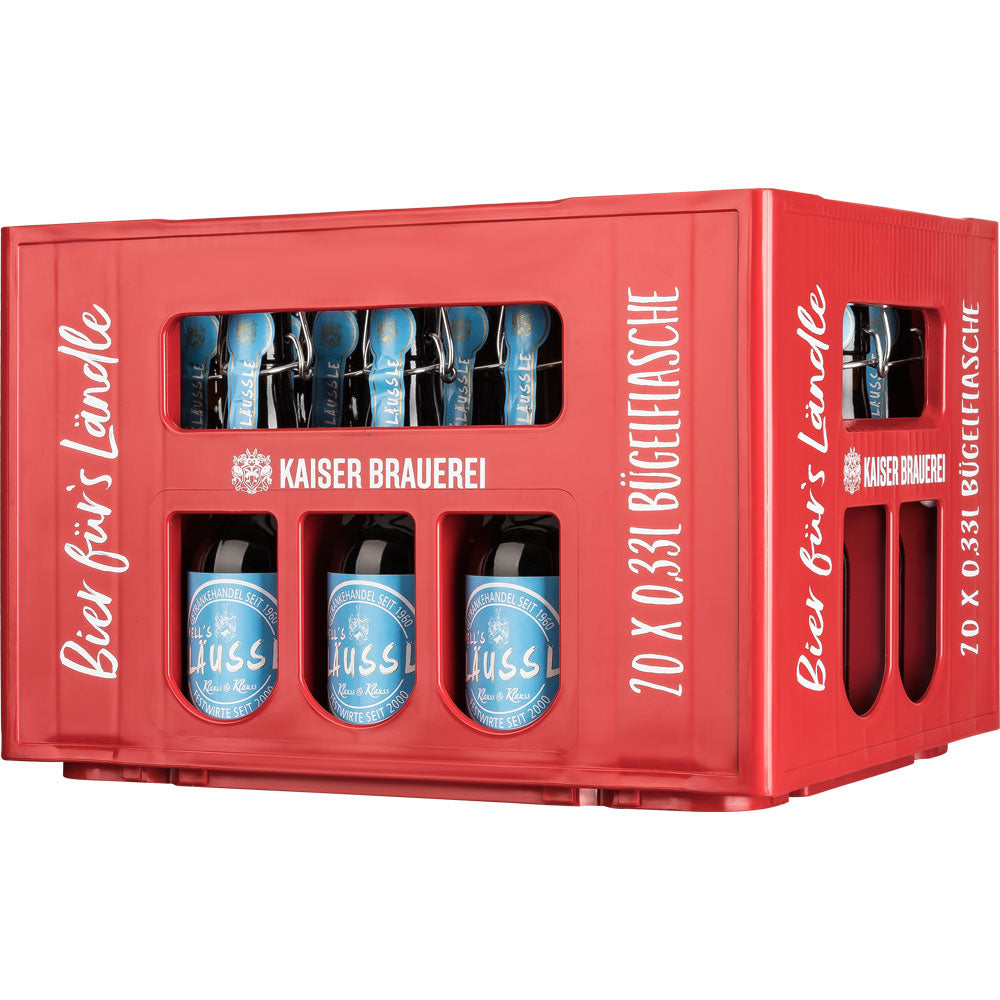 HELL'S KLÄUSSLE Bügel 20x 0,33 Liter (MEHRWEG)