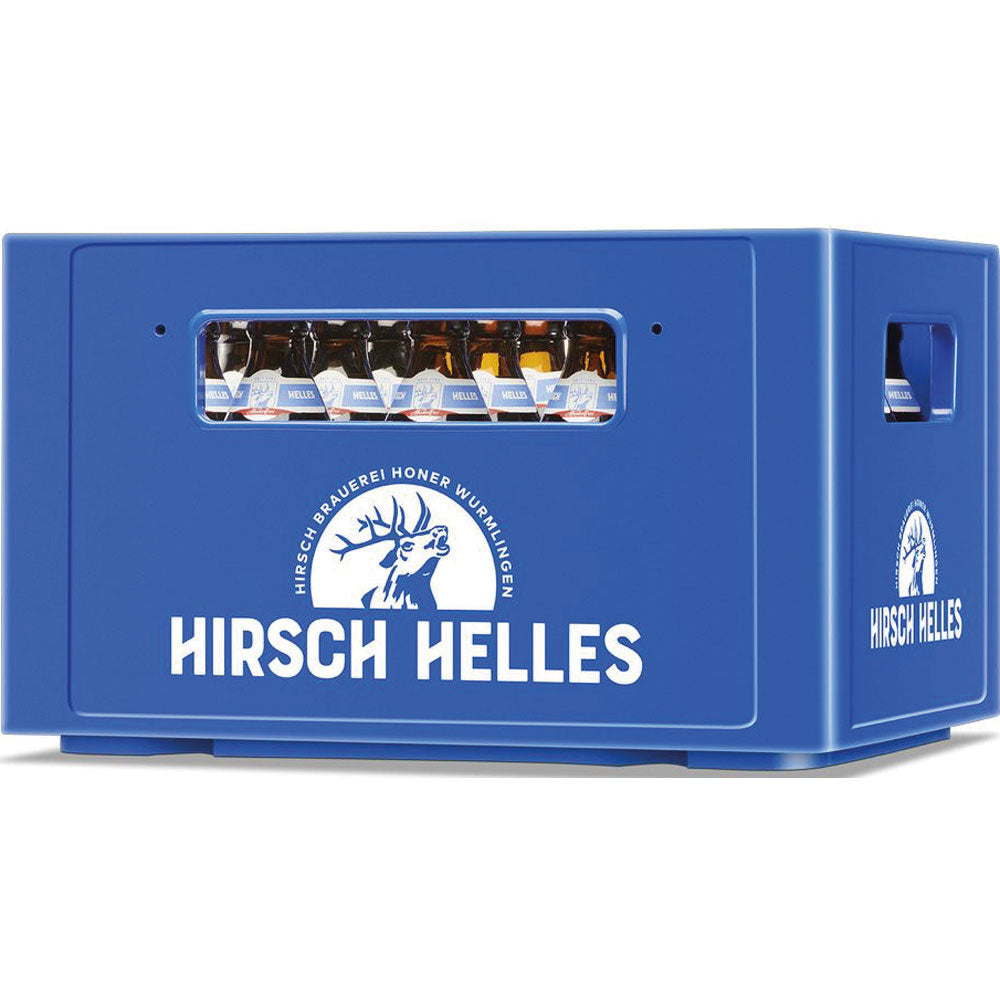 Hirsch Helles 0,0% Alkoholfrei 20x 0,33 Liter (MEHRWEG)