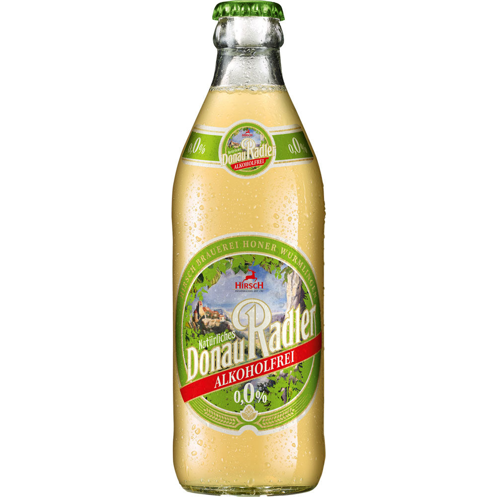 Hirsch Donau Radler Alkoholfrei 0,0% 20x 0,33 Liter (MEHRWEG)
