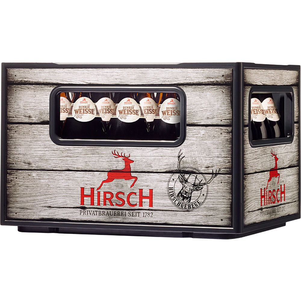 Hirsch Dunkle Weisse 20x 0,5 Liter (MEHRWEG)
