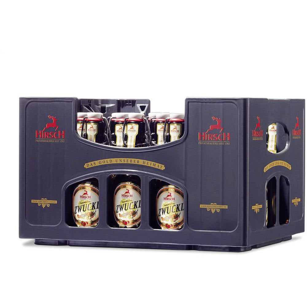 Hirsch Zwuckl Bügel 20x 0,33 Liter (MEHRWEG)