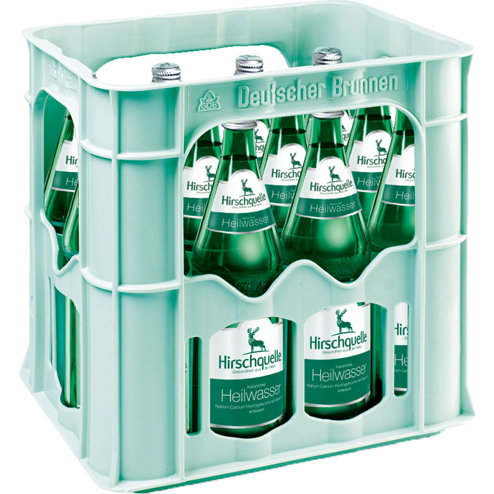 Hirschquelle 12x 0,75 Liter (MEHRWEG)