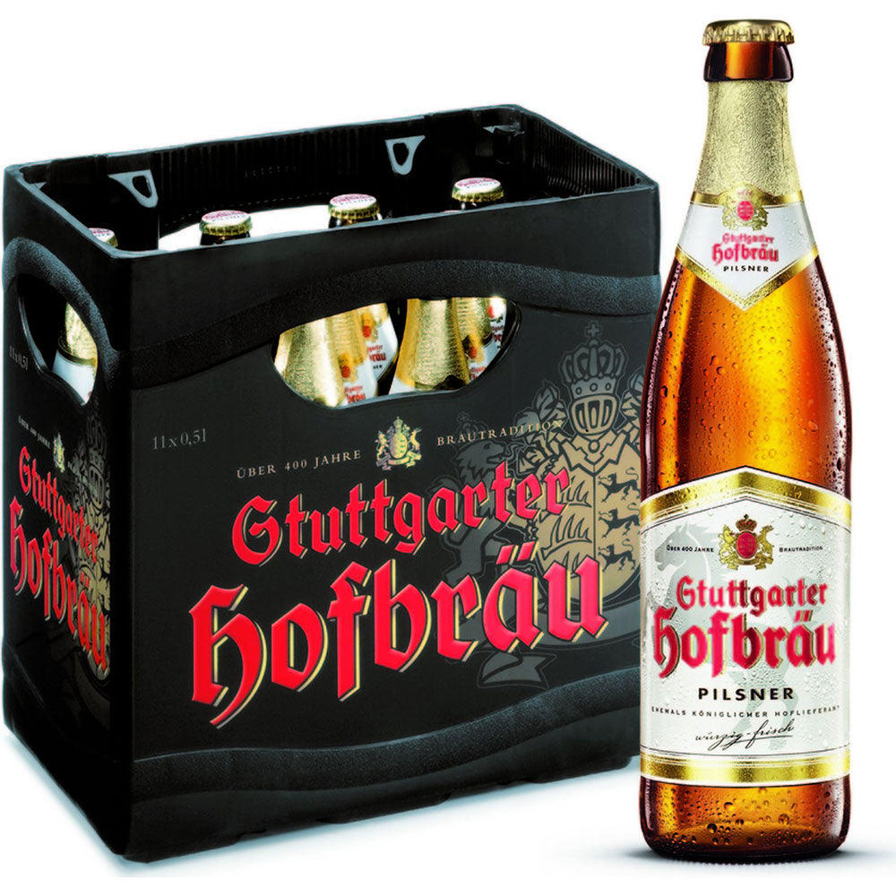 Stuttgarter Hofbräu Pilsner 11x 0,5 Liter (MEHRWEG)