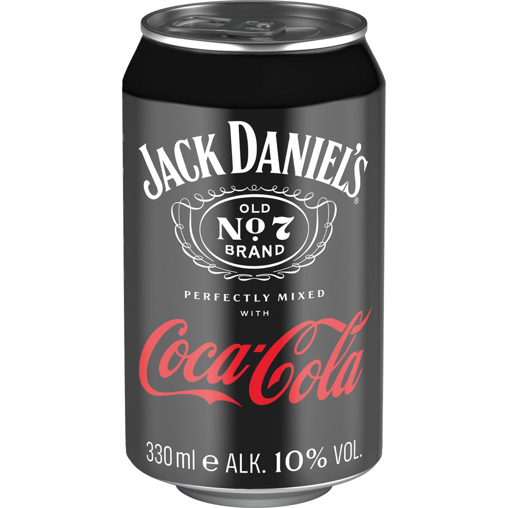 Jack Daniels & Coca-Cola Dose 10% 0,33 Liter