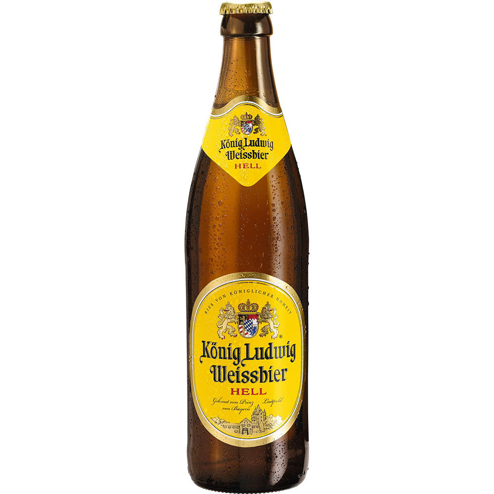 König Ludwig Weißbier Hefe Hell 20x 0,5 Liter (MEHRWEG)