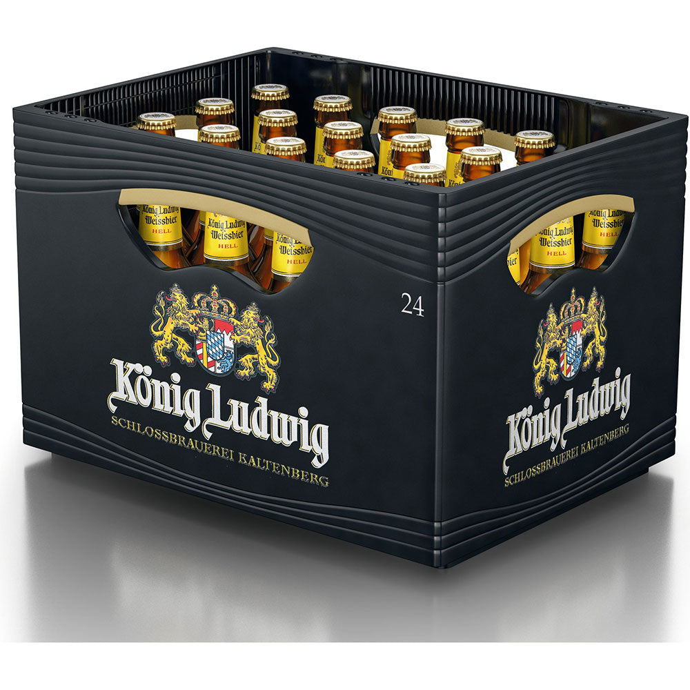 König Ludwig Weißbier Kristall 20x 0,5 Liter (MEHRWEG)