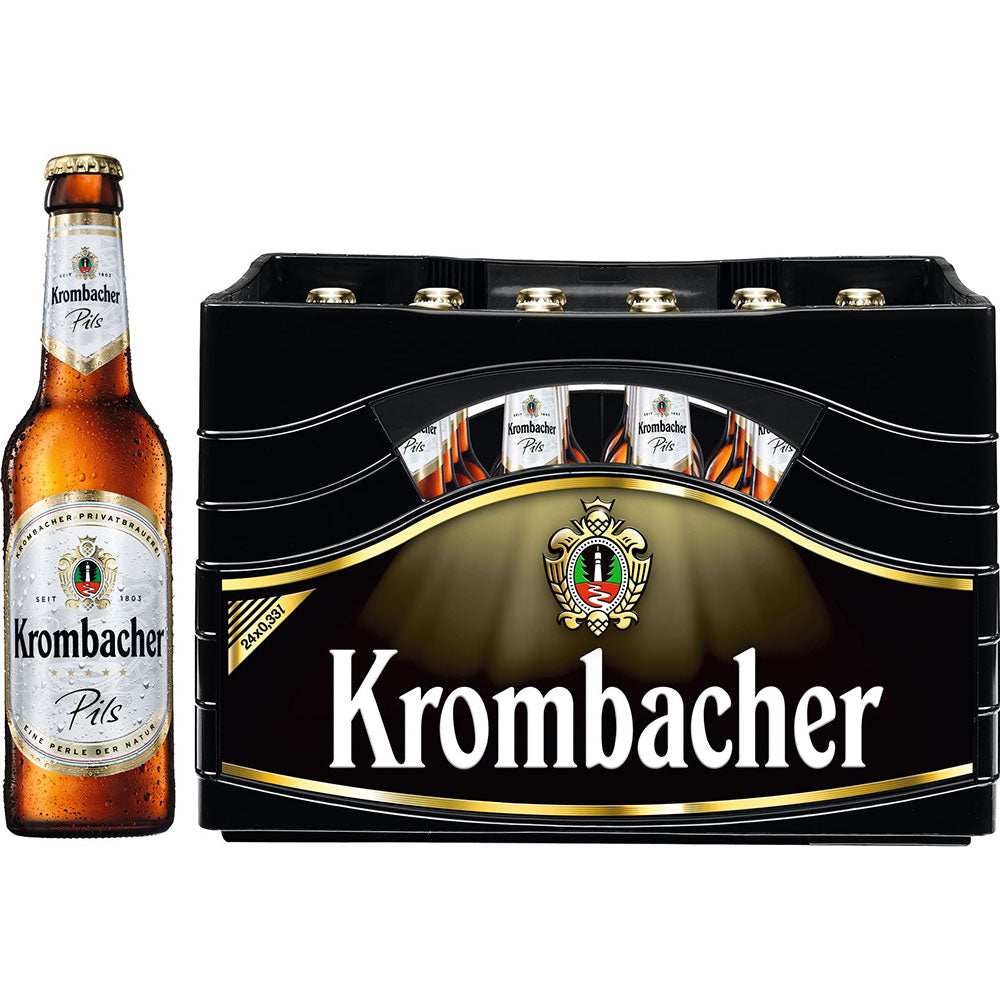 Krombacher Pils 24x 0,33 Liter (MEHRWEG)