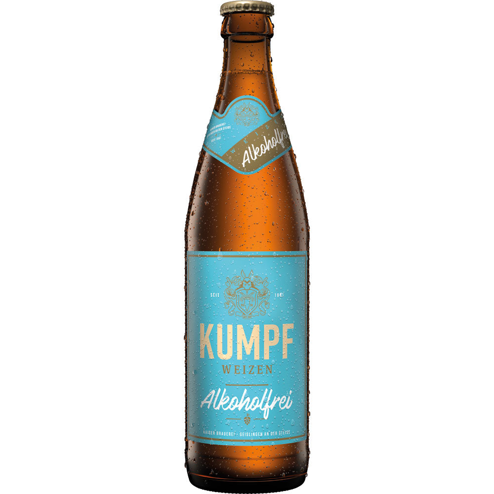 Kumpf Hefe Weizen Alkoholfrei 20x 0,5 Liter (MEHRWEG)
