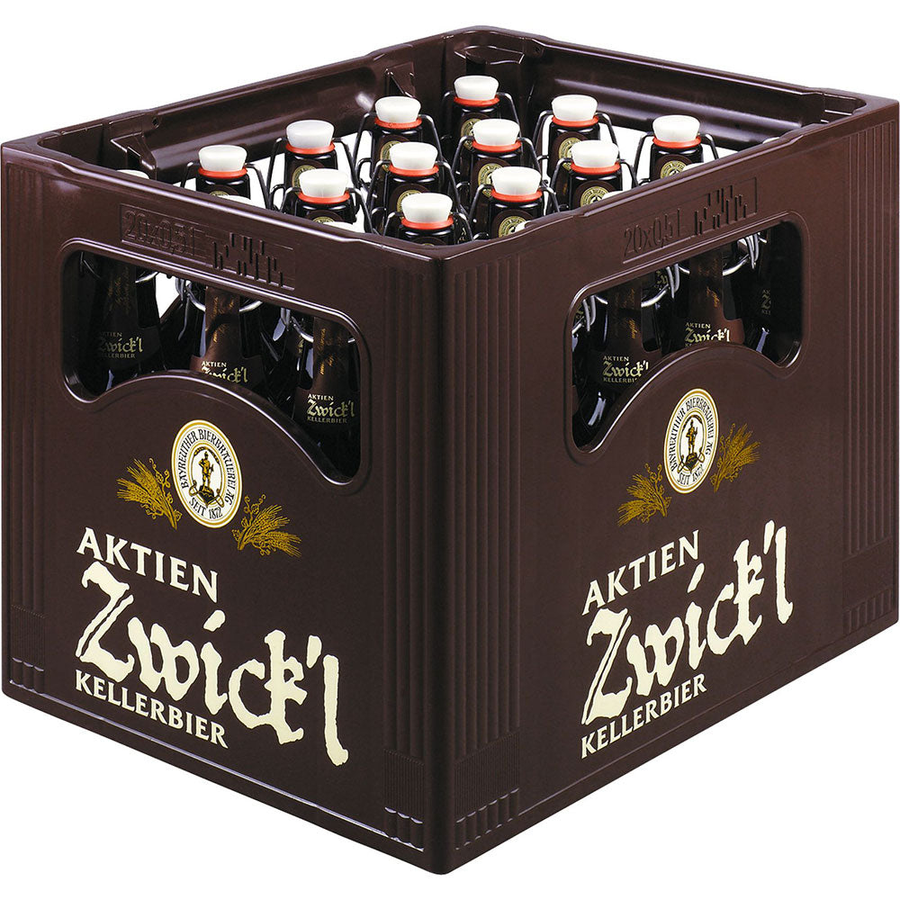 Maisel Aktien Zwickel Trüb 20x 0,5 Liter (MEHRWEG)