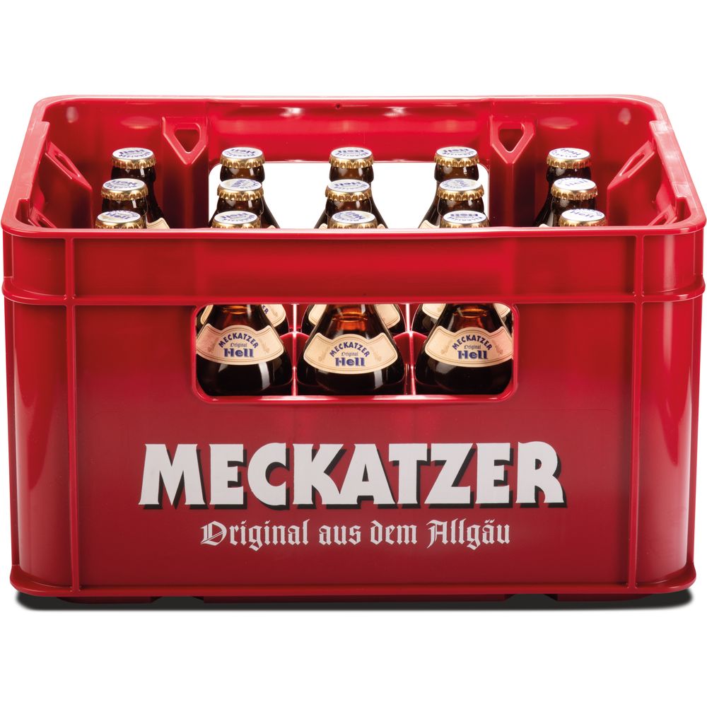 Meckatzer Hell 20x 0,33 Liter (MEHRWEG)