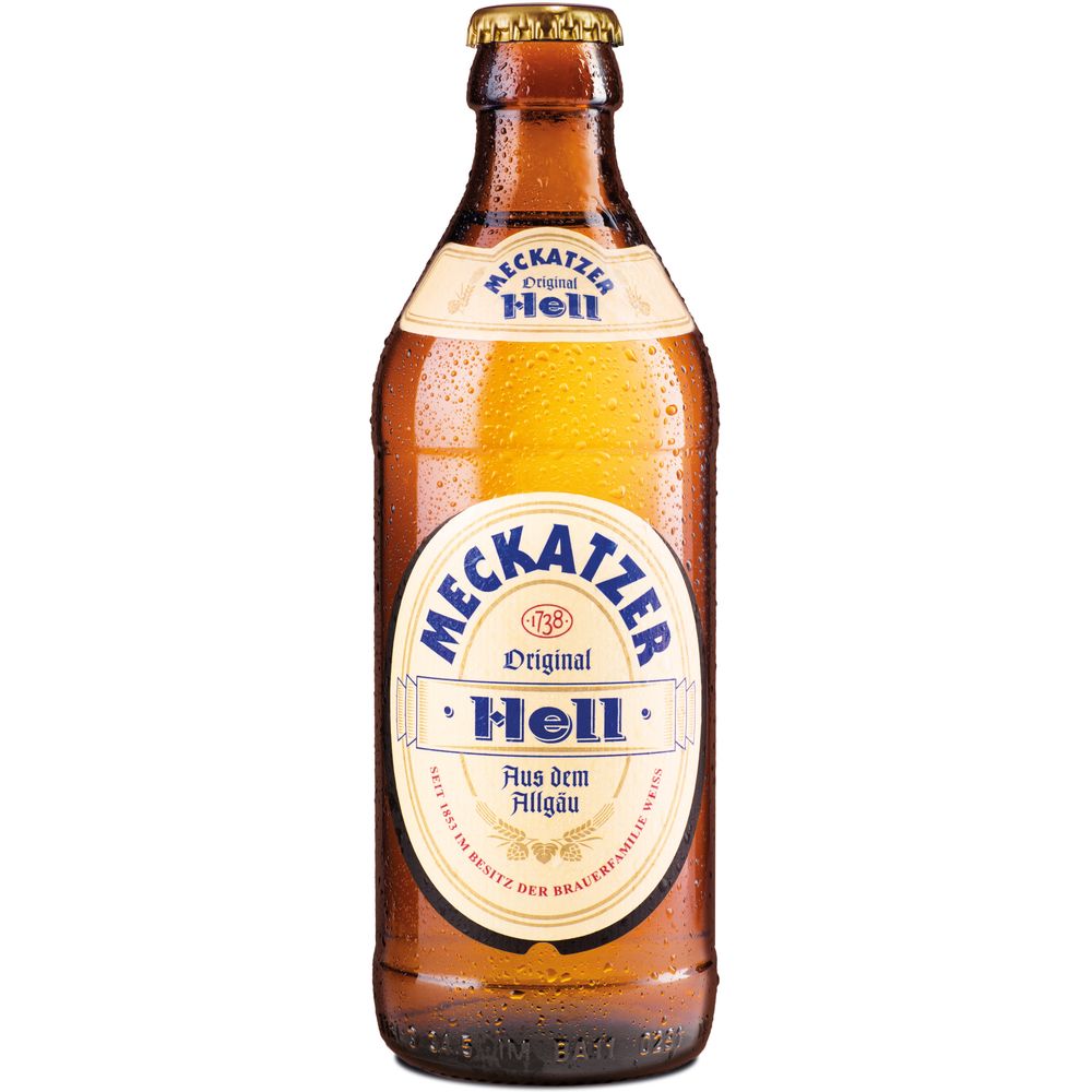 Meckatzer Hell 20x 0,33 Liter (MEHRWEG)