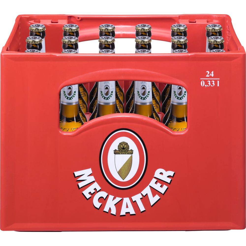 Meckatzer Löwen-Pils 24x 0,33 Liter (MEHRWEG)