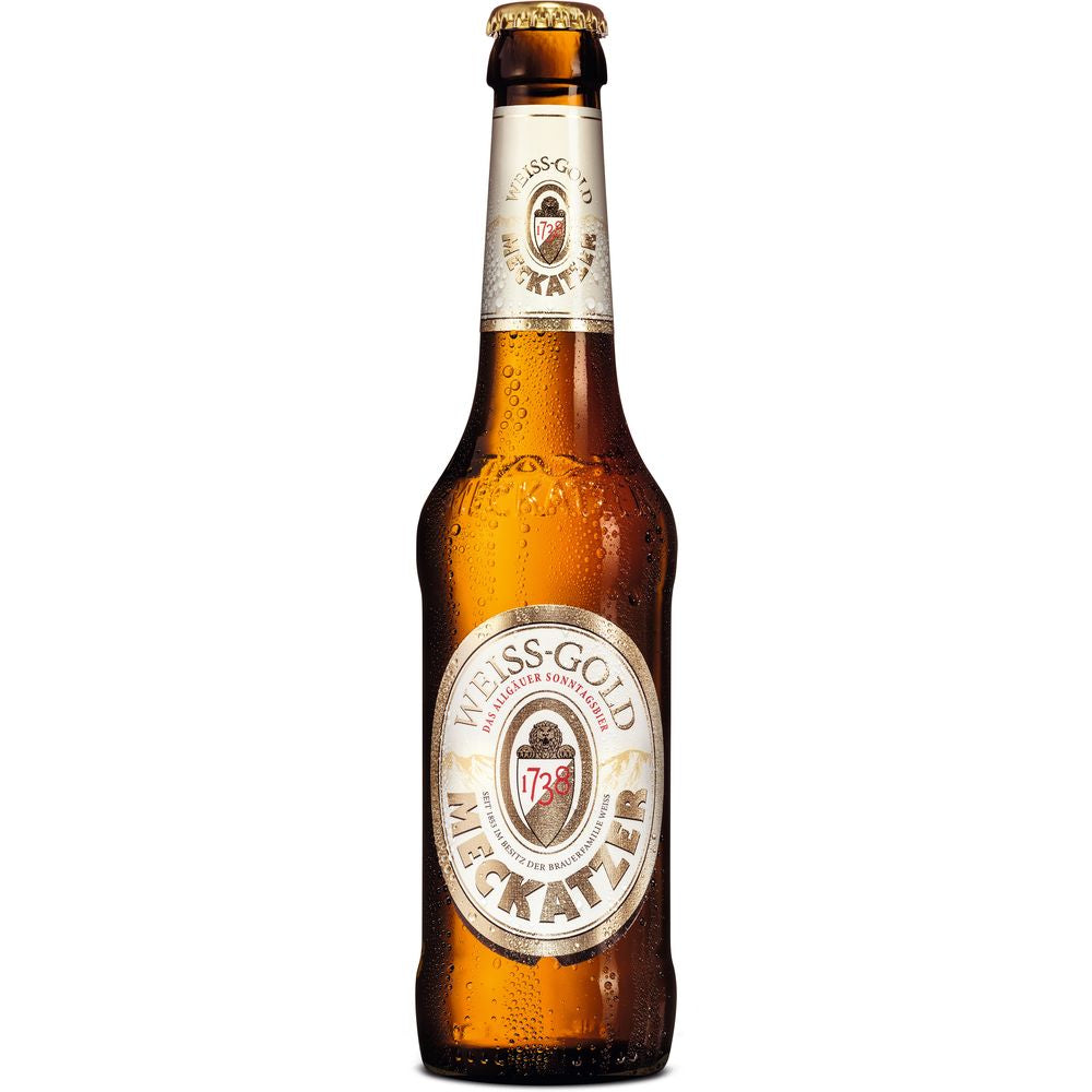 Meckatzer Weiss Gold 24x 0,33 Liter (MEHRWEG)