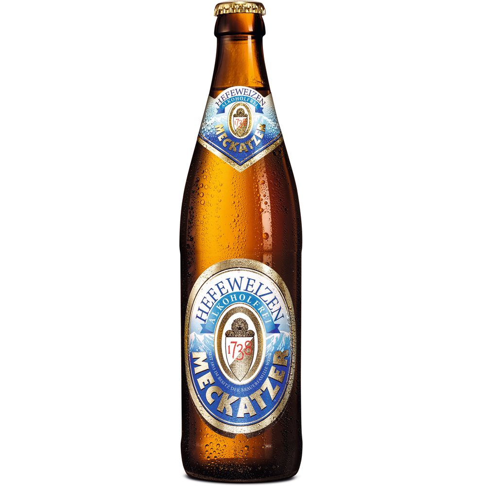 Meckatzer Weizen Alkoholfrei 20x 0,5 Liter (MEHRWEG)