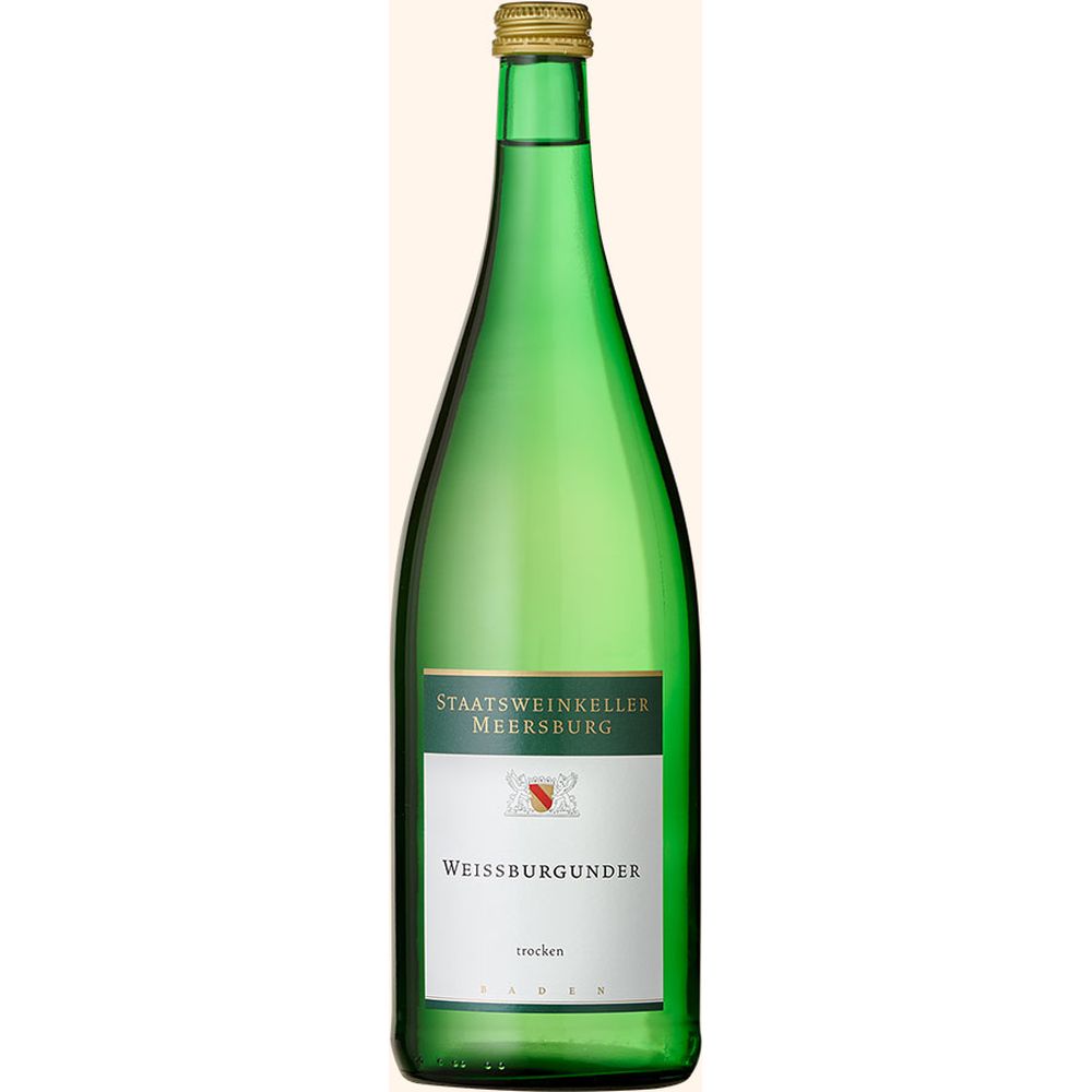 Meersburger Weißer Burgunder trocken 6x 1 Liter (MEHRWEG)