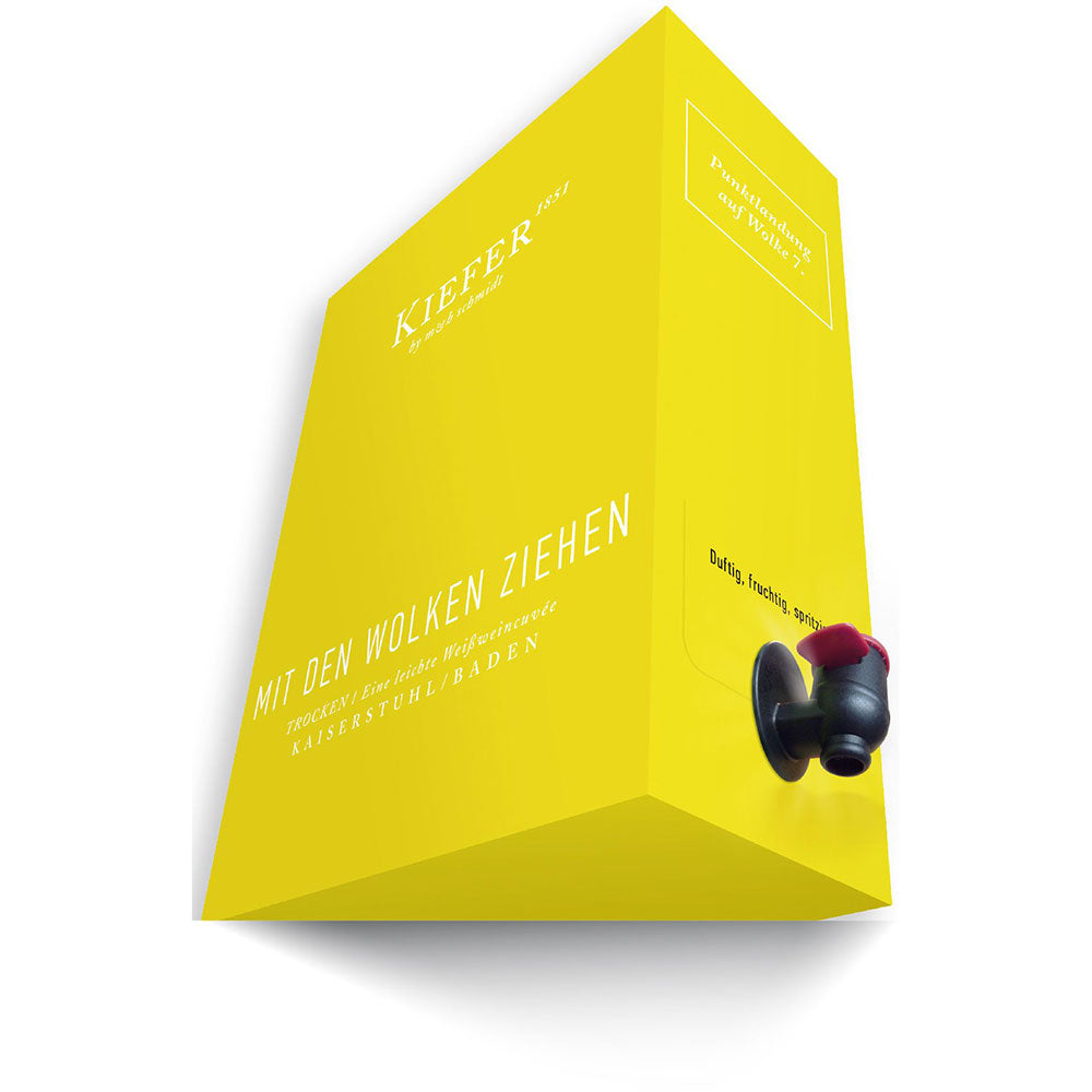 Kiefer Mit den Wolken ziehen Weißweincuvée trocken BiB 3 Liter