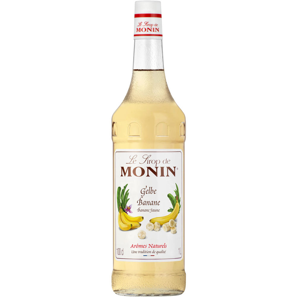 Monin Gelbe Banane Sirup 1 Liter