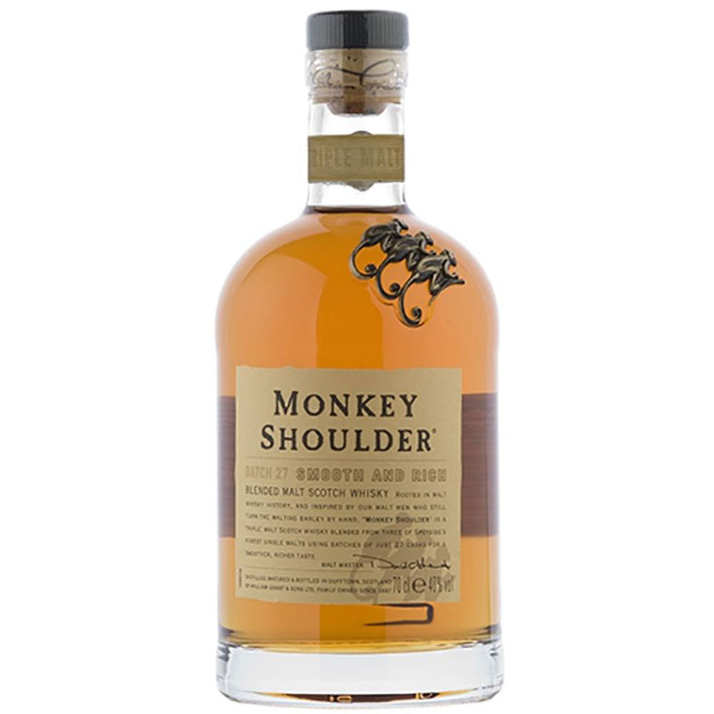 Monkey Shoulder Blended Malt Whisky 40% 0,7 Liter