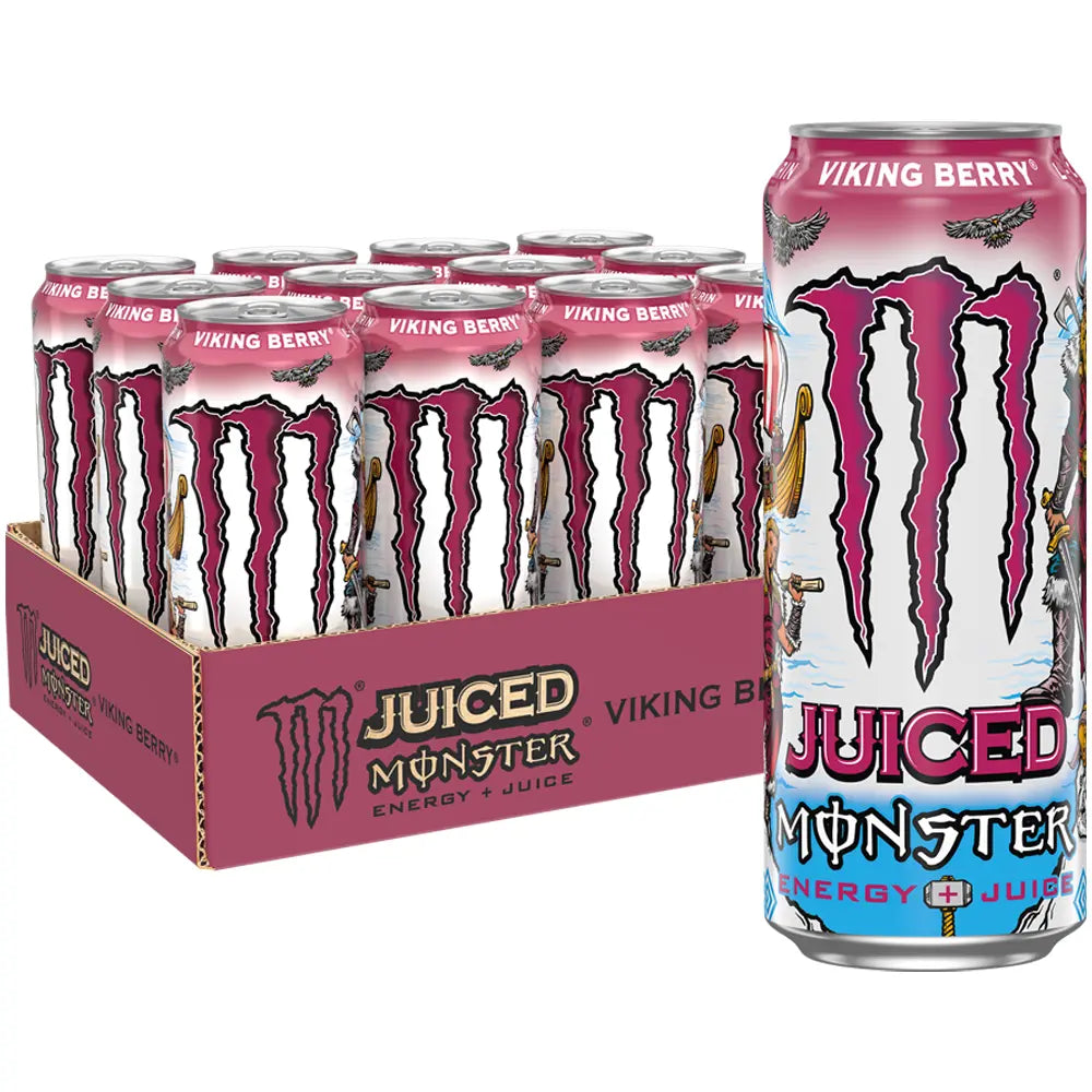Monster Energy Viking Berry Dose 12x 0,5 Liter Dose (EINWEG)