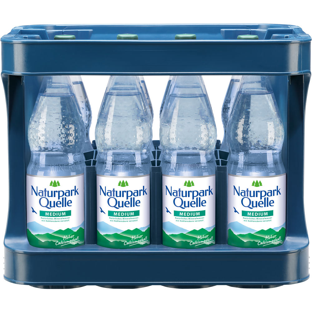Naturpark Quelle Medium PET 12x 1 Liter (MEHRWEG)