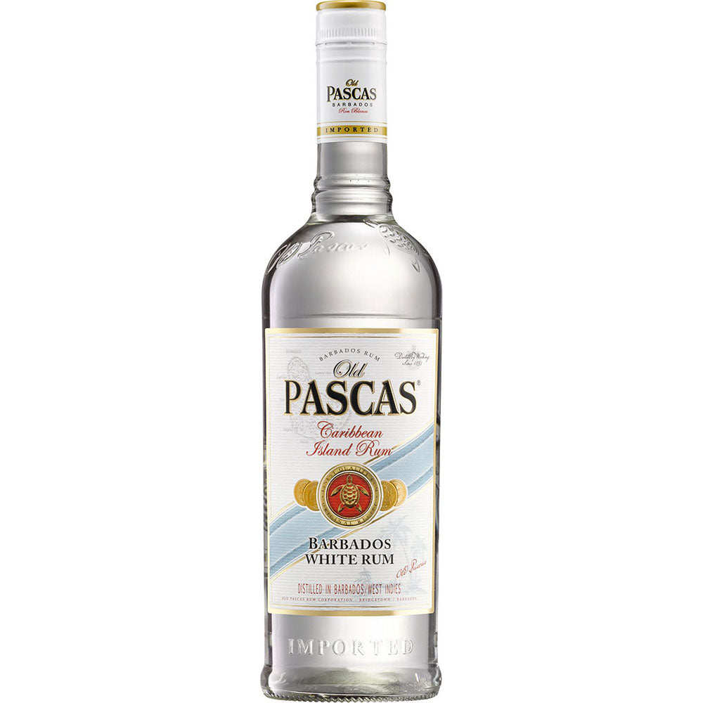 Old Pascas Barbados White Rum 37% 1 Liter