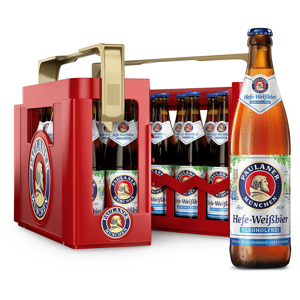 Paulaner Hefe Alkoholfrei 20x 0,5 Liter (MEHRWEG)
