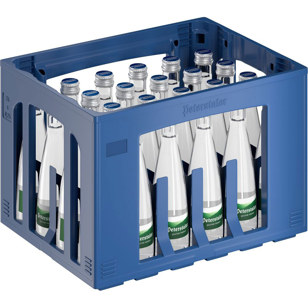Peterstaler Medium Gourmet 24x 0,25 Liter (MEHRWEG)