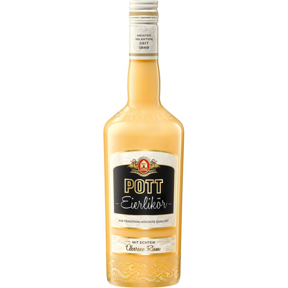 Pott Eierlikör mit Rum 16% 0,7 Liter