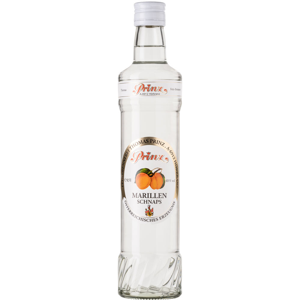 Prinz Marillen Schnaps 40% 0,5 Liter
