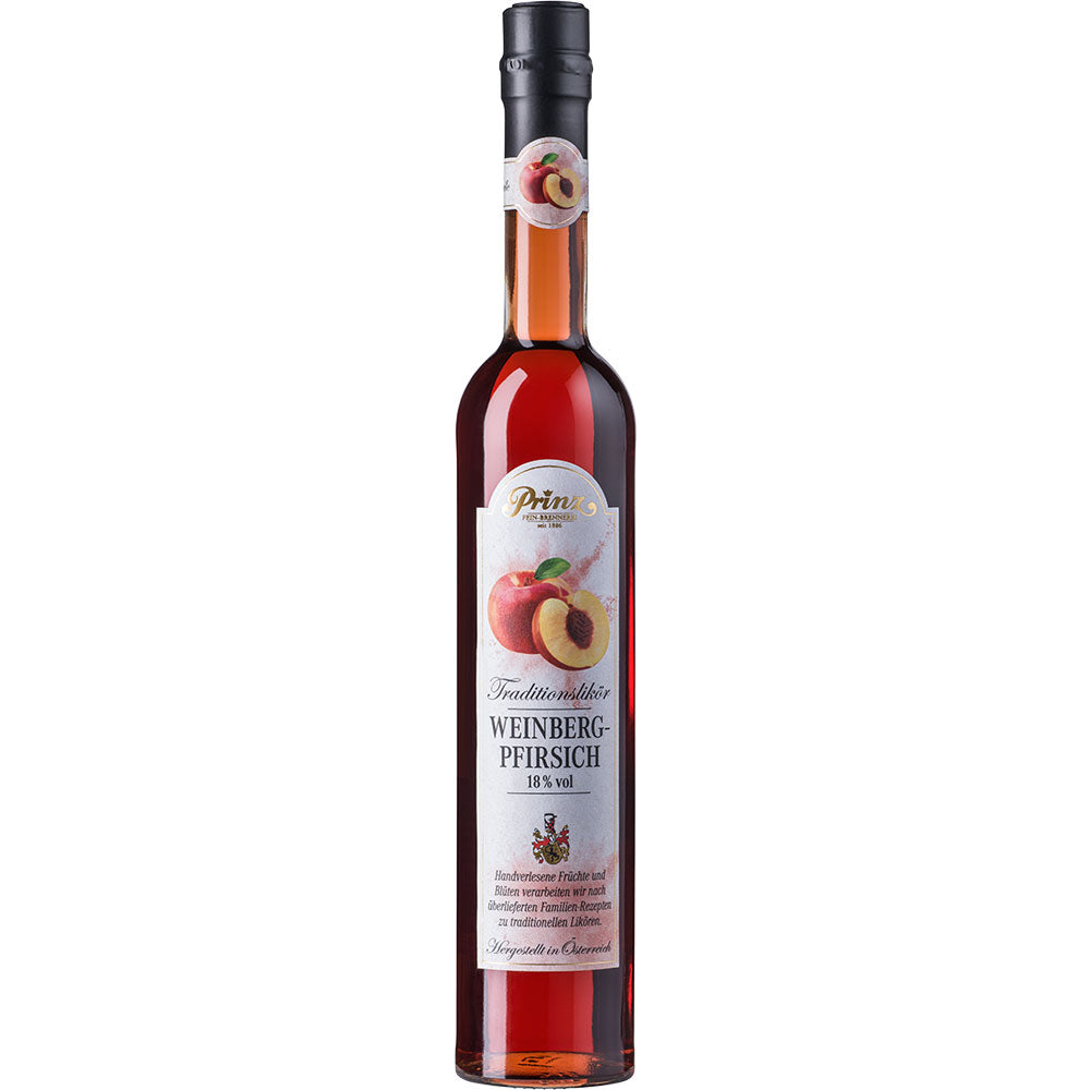 Prinz Weinberg-Pfirsich Likör 18,0% 0,5 Liter